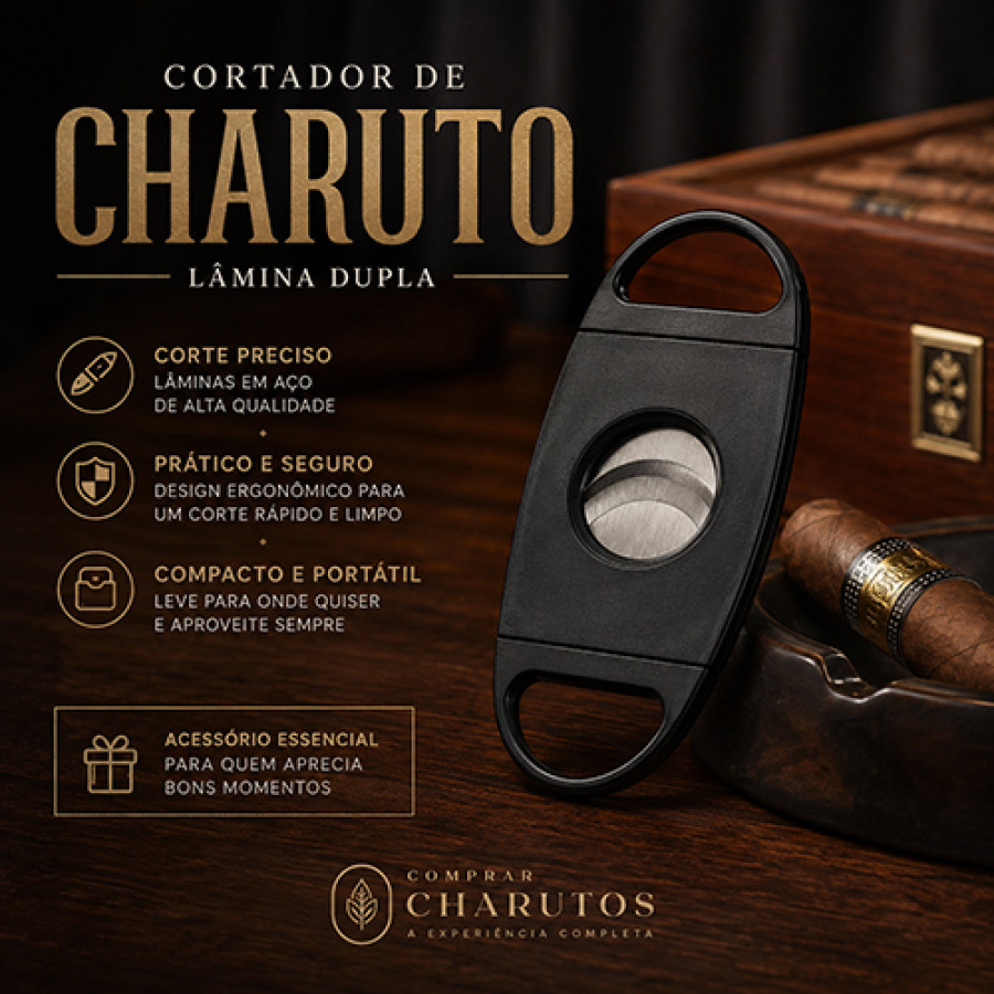 Cortador de Charuto Lâmina Dupla foz do iguaçu