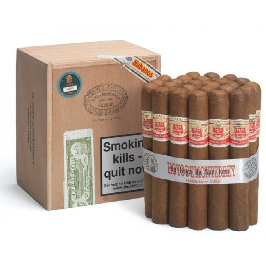 Hoyo de Monterrey Le Hoyo de San Juan | Charuto Cubano Gramado e canela, RS